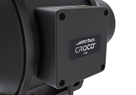 Croco Fan EC + speed controller 125mm 485m^/h BF-125