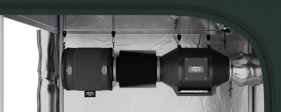 Croco ventilation kit 420-680 m³/h fi 150mm - odor neutralization kit