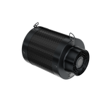 Croco Combo Carbon Filter with Controllable Built-In Fan 160–240 m³/h Ø100mm + 2m of duct