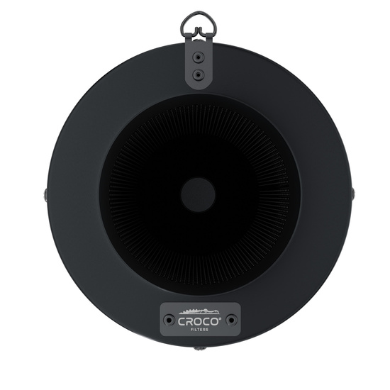 Croco Filters Black 360-480 m³/h fi 125mm - filtr węglowy do neutralizacji zapachów